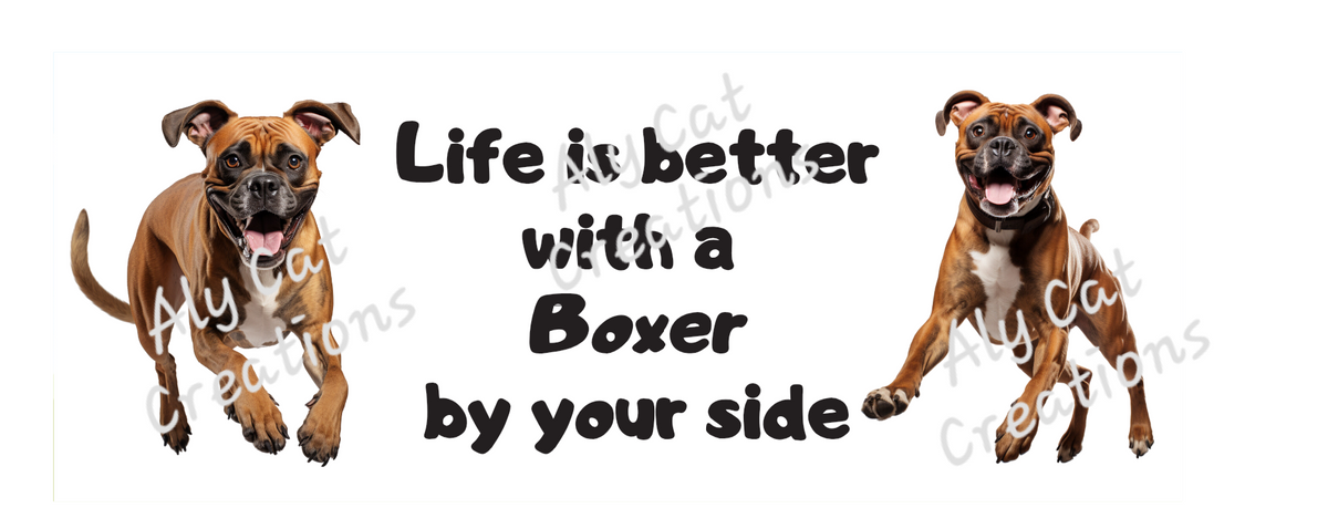11oz Mug - Boxer Dog 4