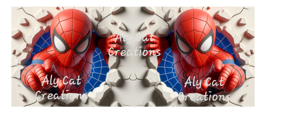 11oz Mug - 3D Spider 'Superhero' Man