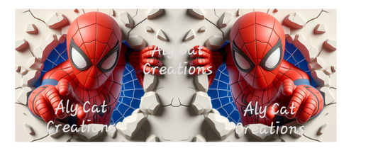 11oz Mug - 3D Spider 'Superhero' Man