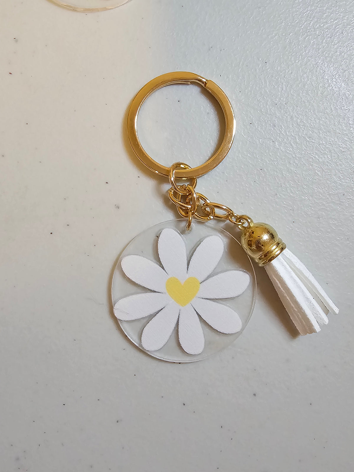 Floral key chains