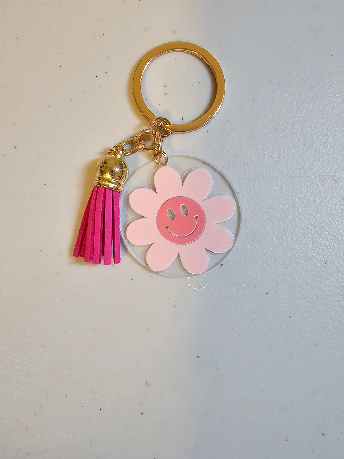 Floral key chains