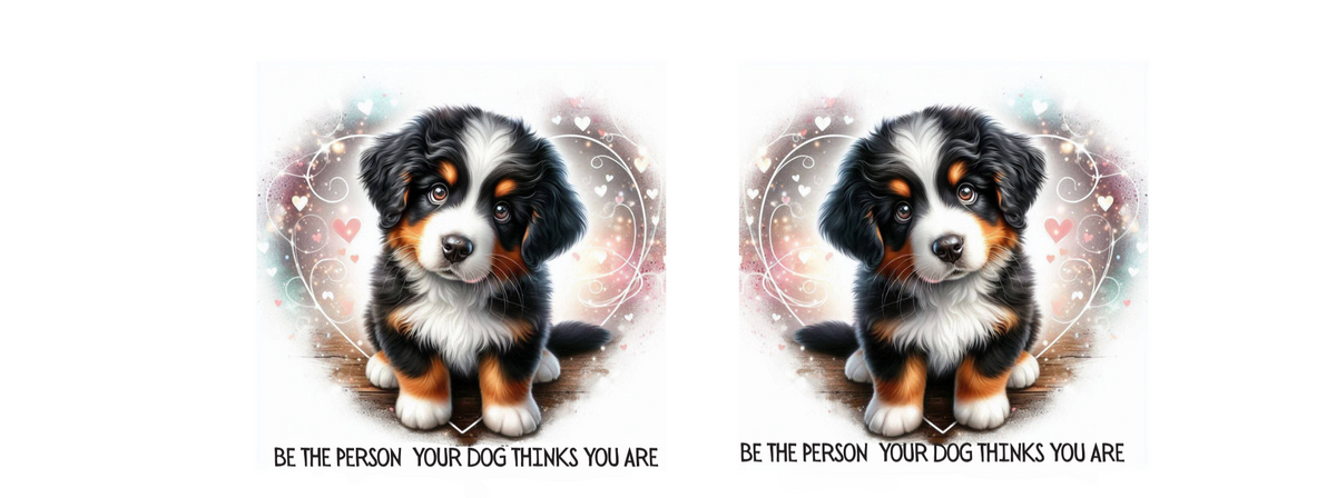 11oz Mug - Be the person - Bernese Mountain Dog