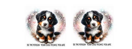 11oz Mug - Be the person - Bernese Mountain Dog