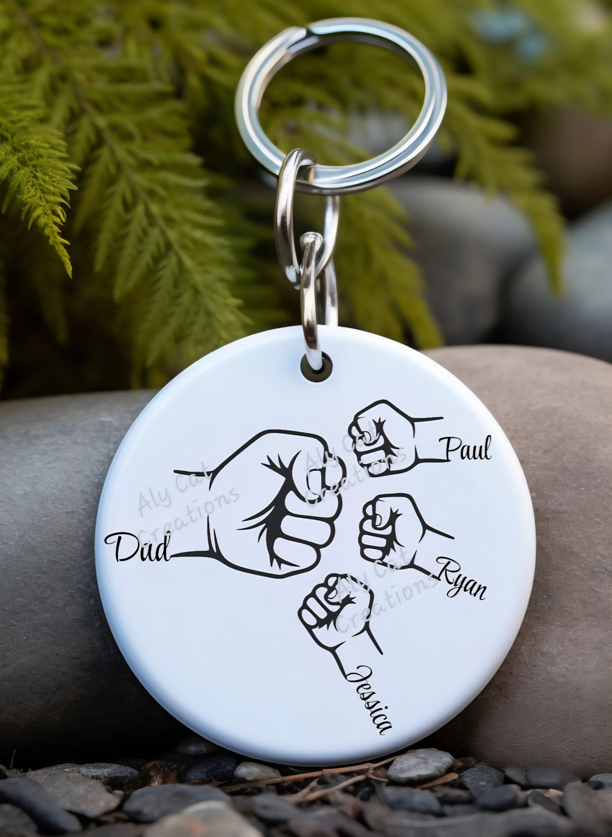 Father and Child/Children key Chain