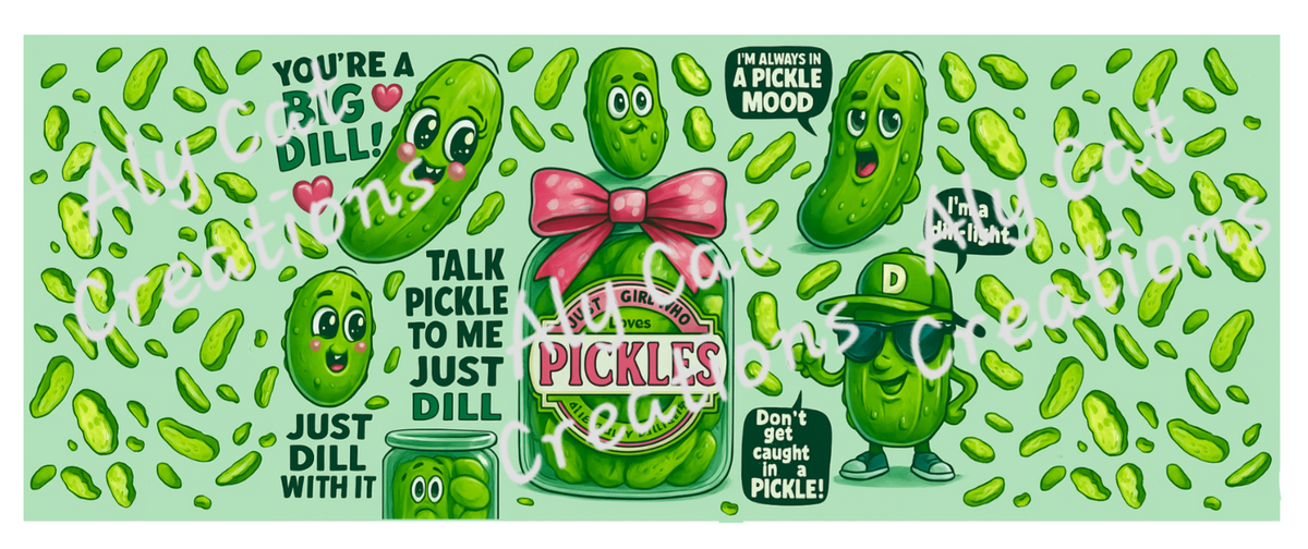 11oz Mug - Girl who loves Pickles