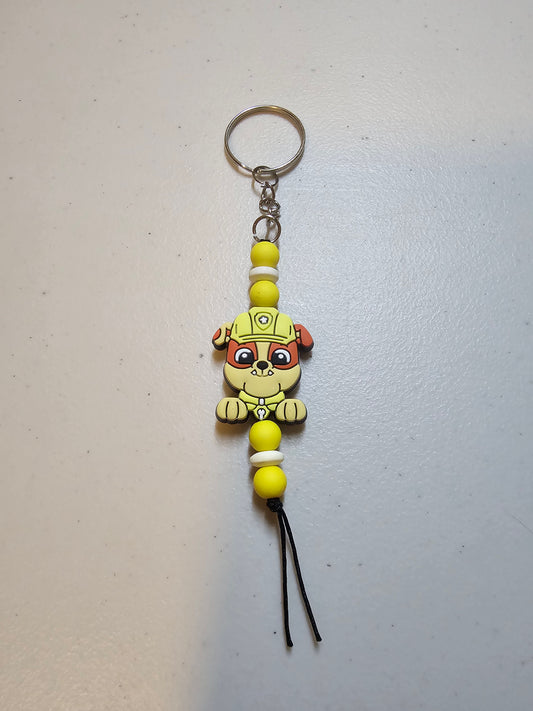 Paw Patrol - Rubble key chain